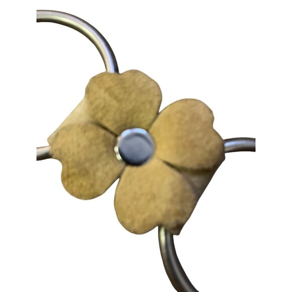 Retro Hippie Floral Suede Chain Belt Boho Festival Western Used Womens   38” - Picture 12 of 16